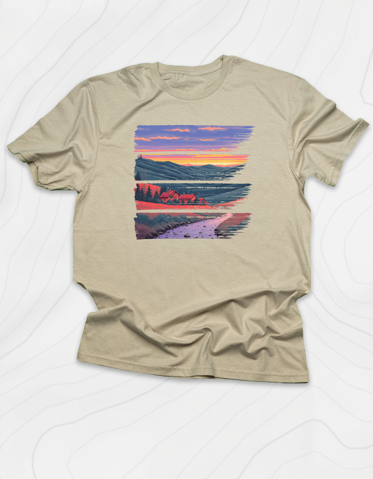 Retro Landscape T-Shirt