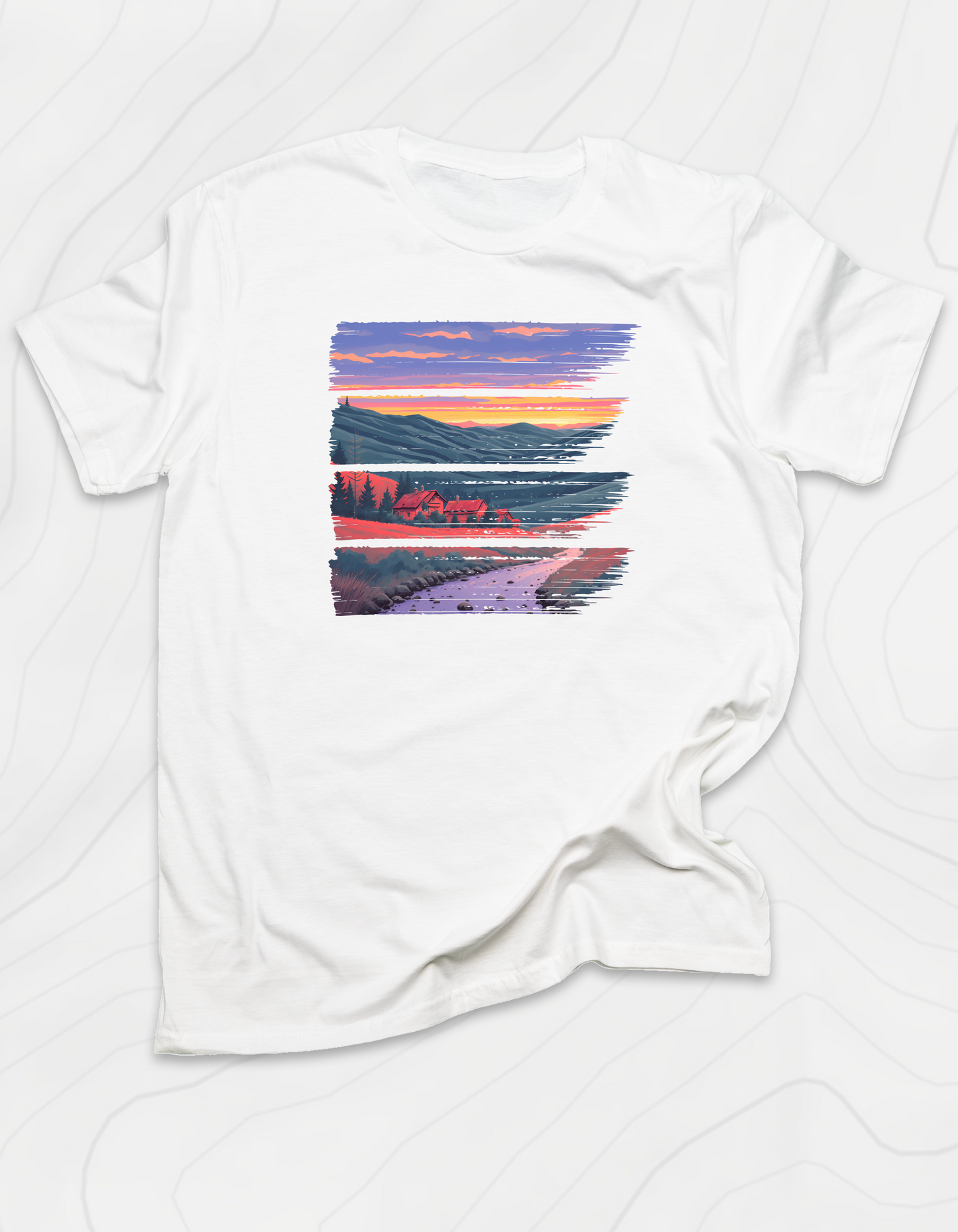 Retro Landscape T-Shirt