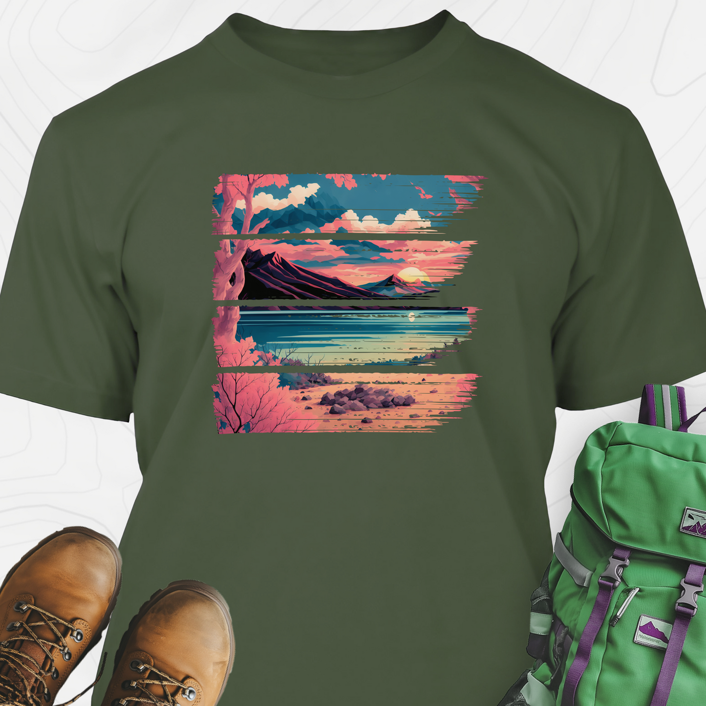 Pink Sunset T-Shirt