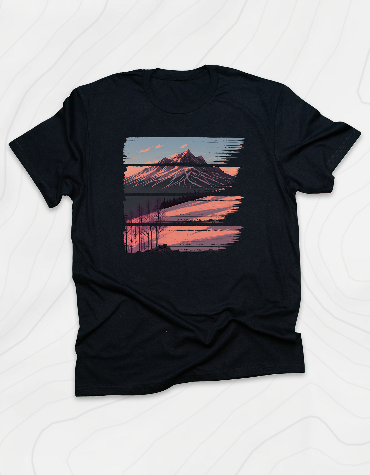 Retro Mountains T-Shirt