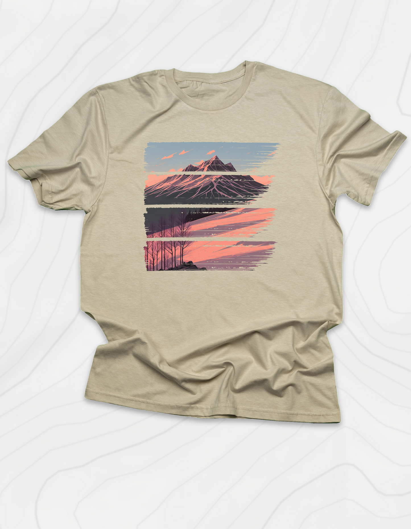 Retro Mountains T-Shirt