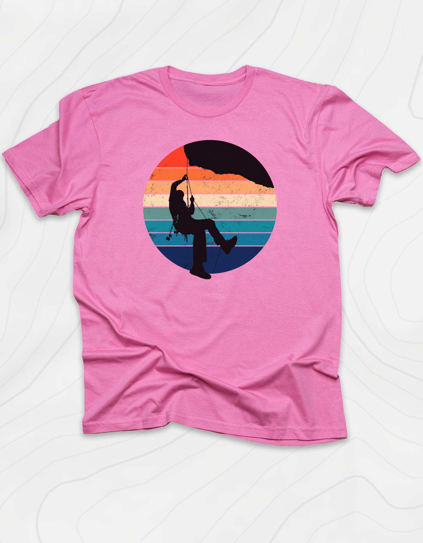 Retro Sunset Climber T-Shirt