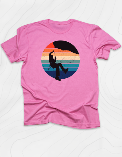 Retro Sunset Climber T-Shirt