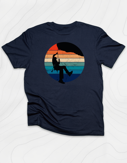 Retro Sunset Climber T-Shirt