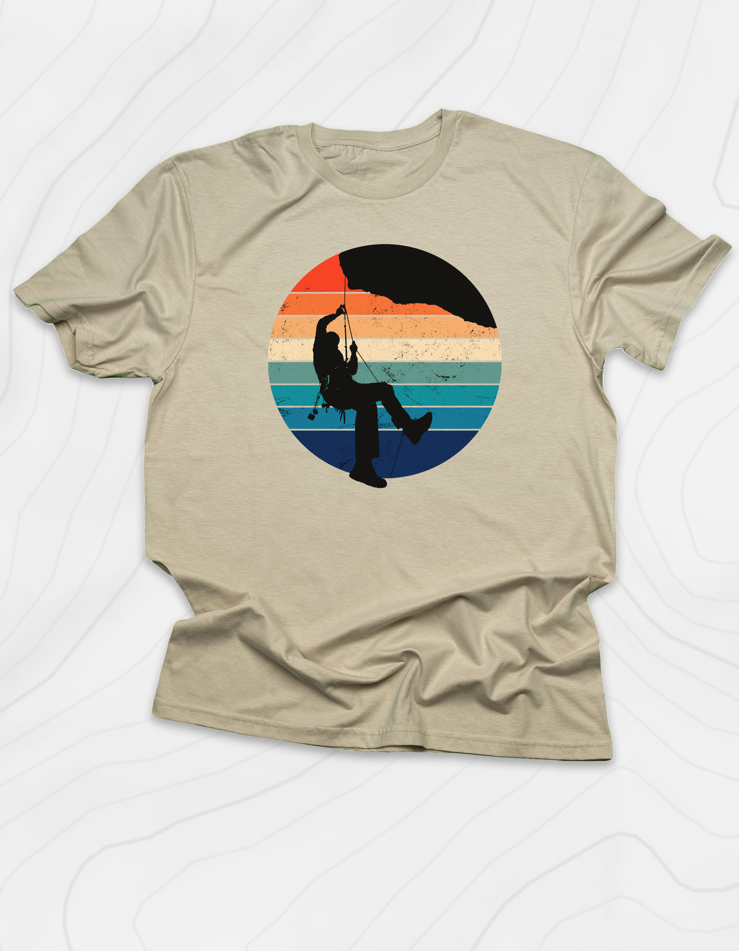 Retro Sunset Climber T-Shirt