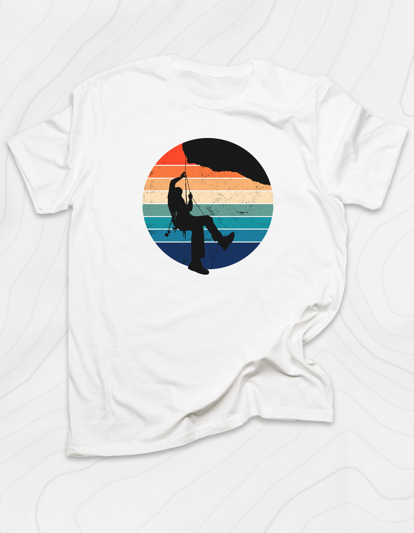 Retro Sunset Climber T-Shirt