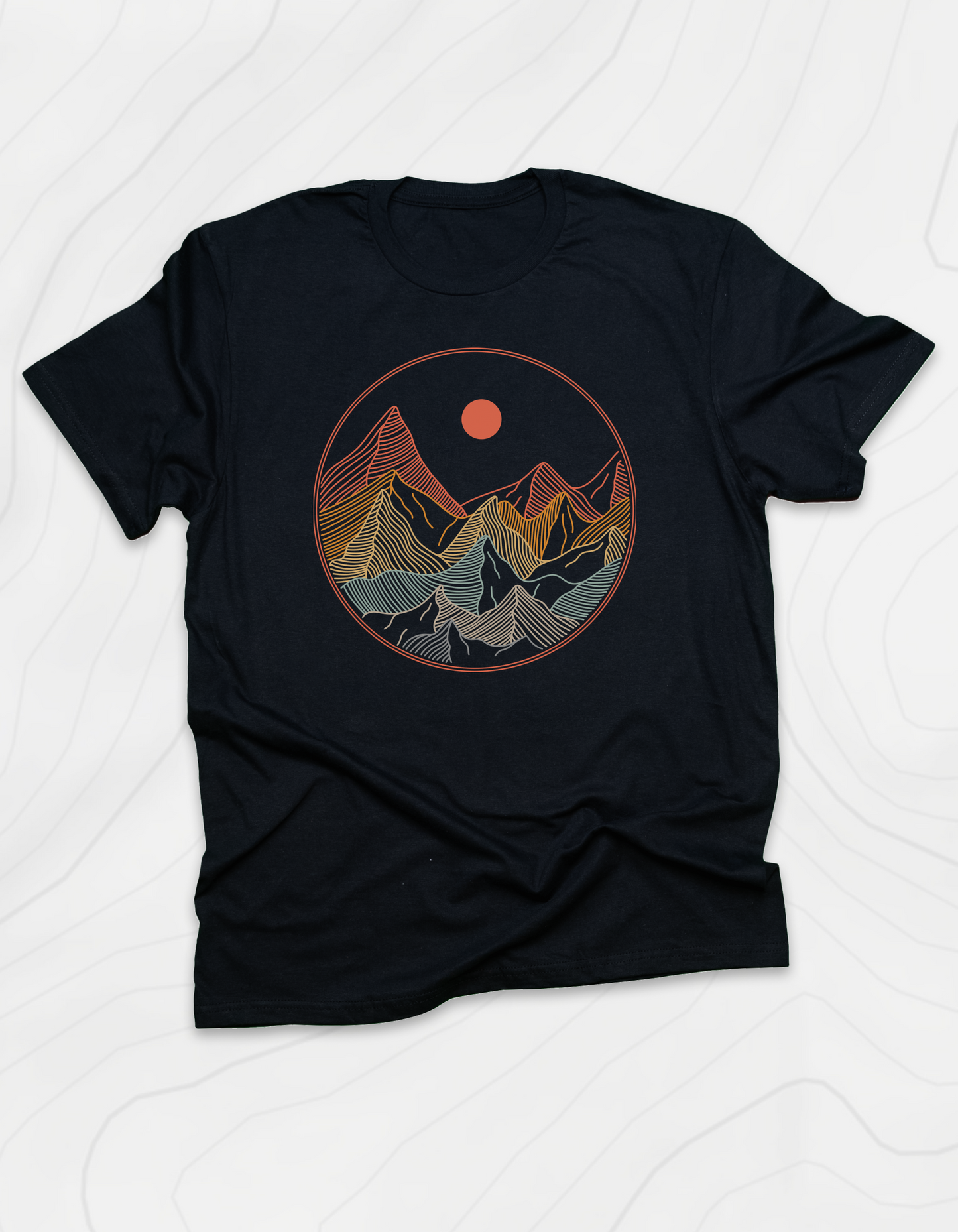 Colorful Mountains T-Shirt