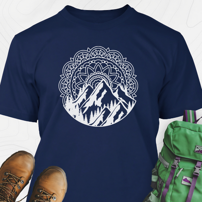 Mandala Mountains T-Shirt